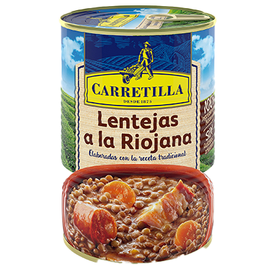 LENTEJAS A LA RIOJANA 430 G.