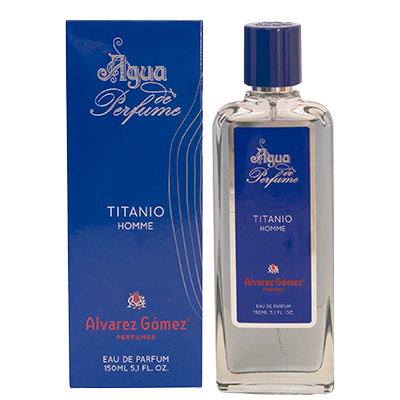 AGUA DE PERFUME TITANIO 150 ML.