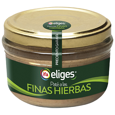 PAT&Eacute; A LAS FINAS HIERBAS 125 G.