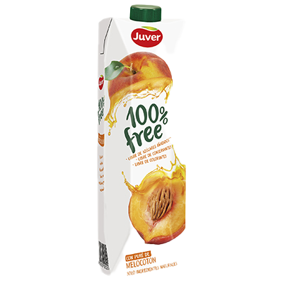 ZUMO DE MELOCOT&Oacute;N 100% FREE 1 LITRO