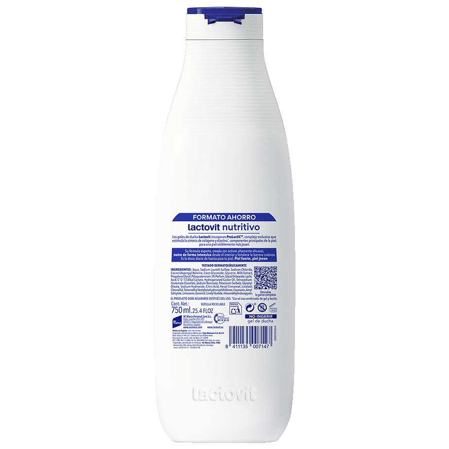 GEL NUTRITIVO 750 ML.