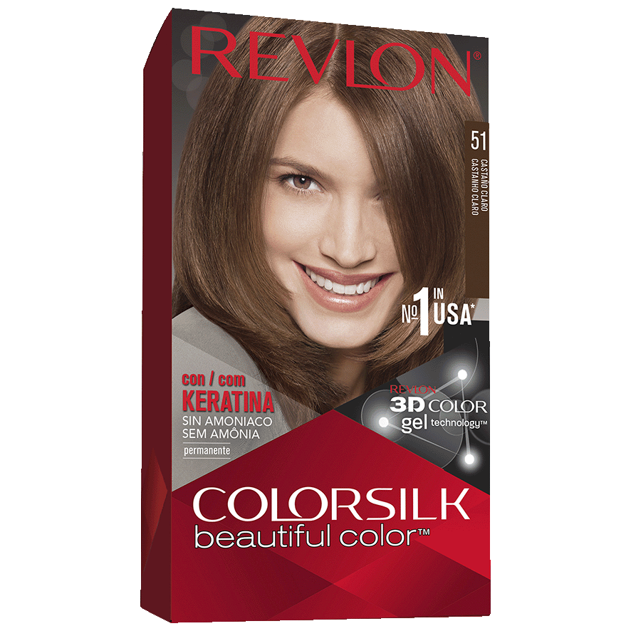 TINTE COLORSILK CASTA&Ntilde;O CLARO 130 ML.