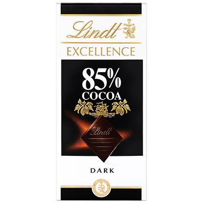 CHOCOLATE 85% CACAO EXCELLENCE 100 G.
