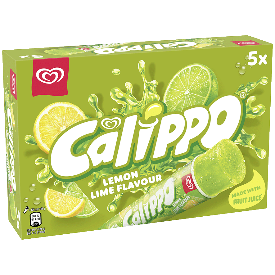 HELADO DE LIMA LIMON 105 ML. PACK 5 UDS.