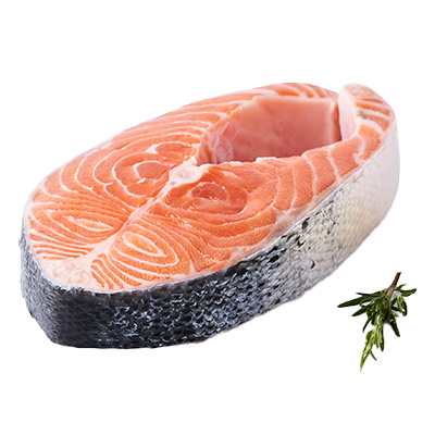 SALMON EN RODAJAS EL KILO
