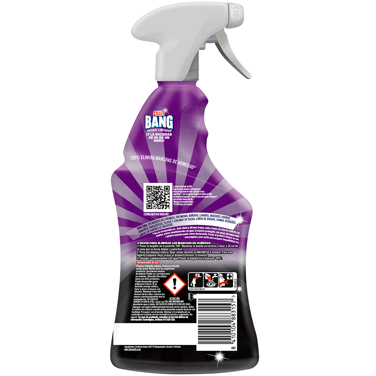 LIMPIADOR SUCIEDAD Y MANCHAS DE H&Uacute;MEDAD 750 ML.