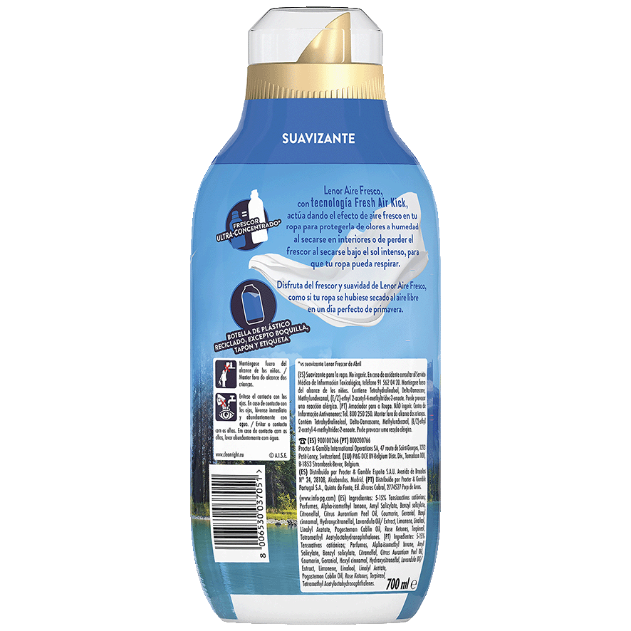 SUAVIZANTE CONCENTRADO FRESCOR ALPINO 50 LAVADOS