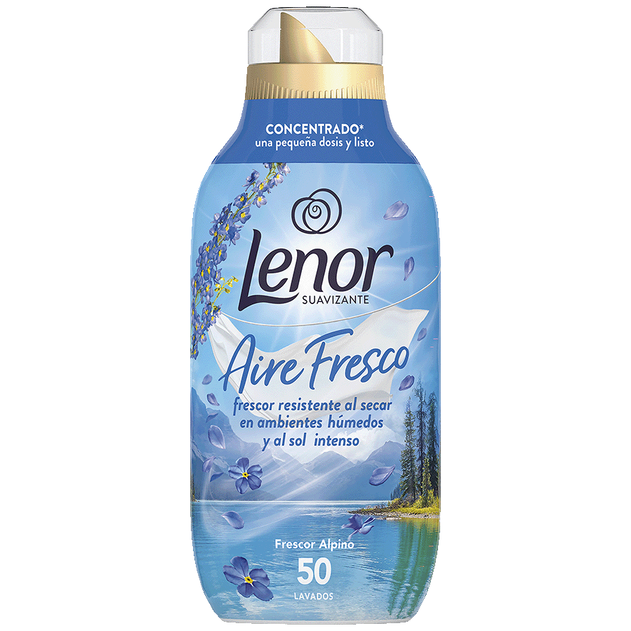 SUAVIZANTE CONCENTRADO FRESCOR ALPINO 50 LAVADOS