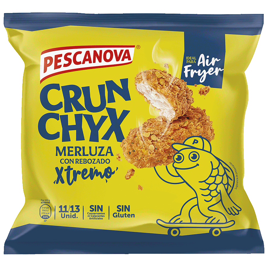 MERLUZA CRUNCHYX 400 G.