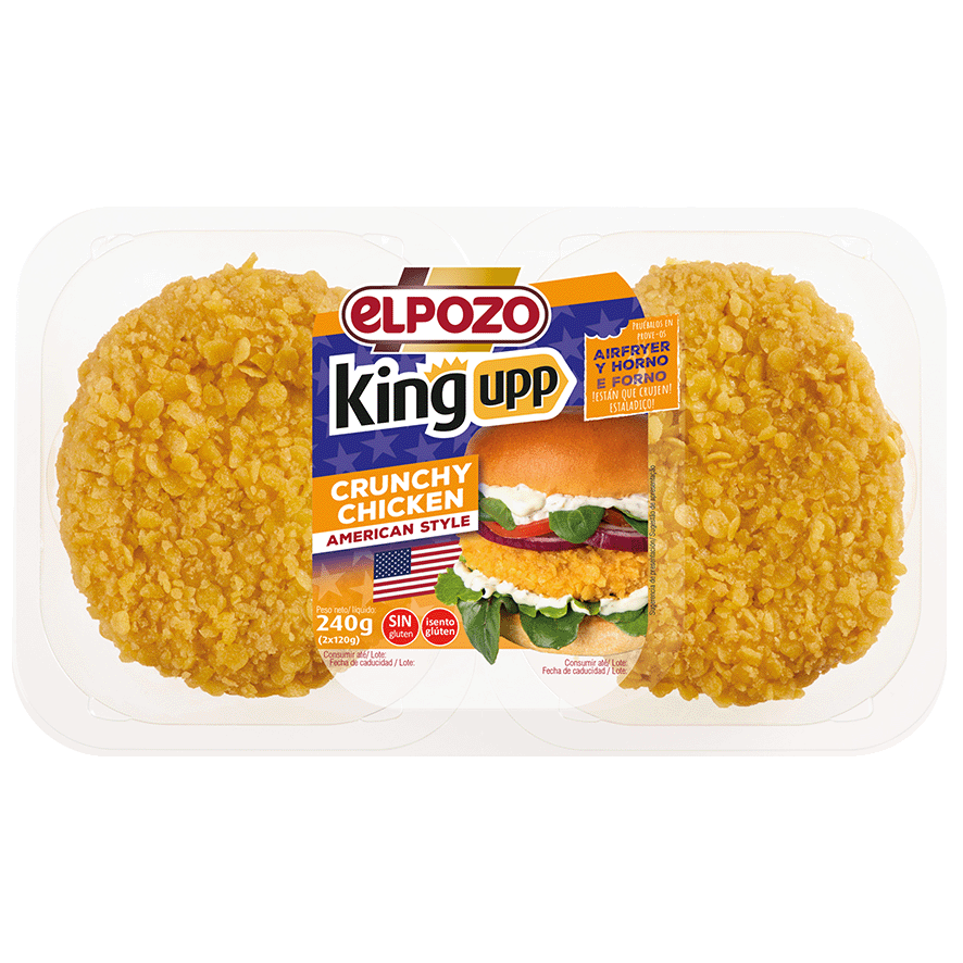 CRUNCHY CHICKEN CON SALSA 120 G. PACK 2