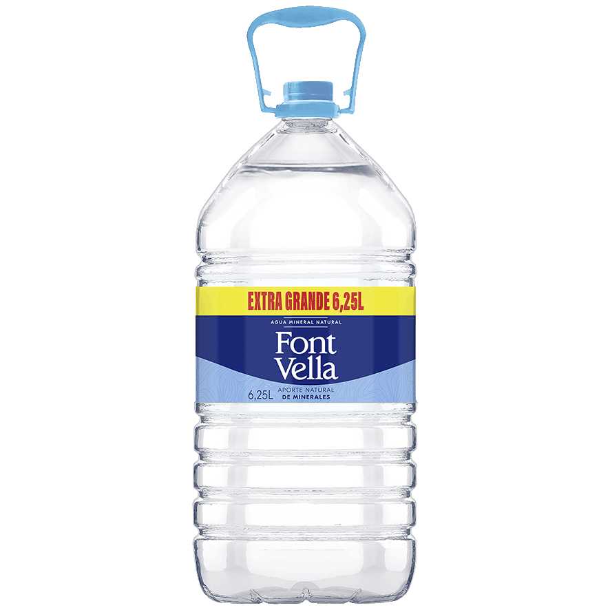 AGUA MINERAL 6,25 LITROS