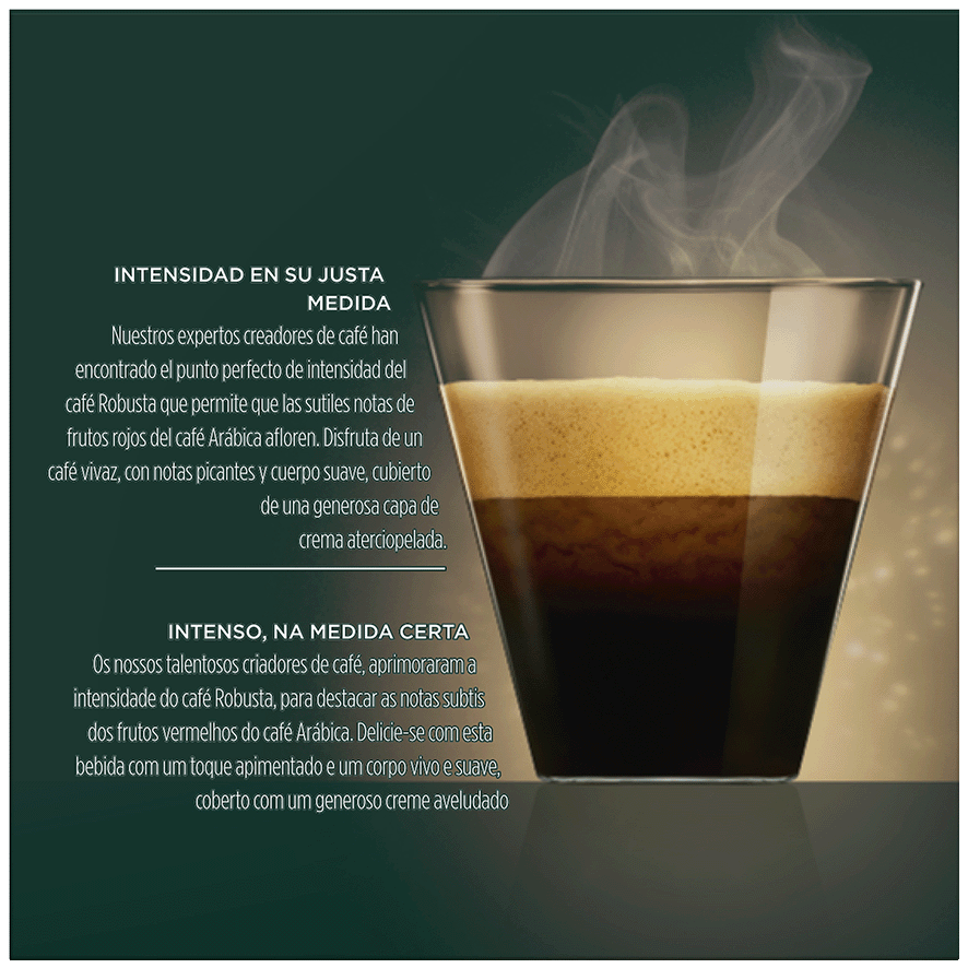 CAF&Eacute; ESPRESSO INTENSO DOLCE GUSTO 16 CAPSULAS
