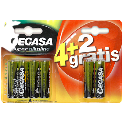 PILAS ALCALINAS LR06 BLR 4 UNIDADES