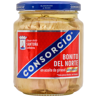 BONITO DEL NORTE EN ACEITE DE GIRASOL 228 G.
