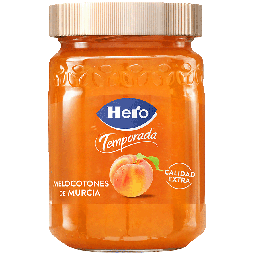 MERMELADA DE MELOCOTONES DE TEMPORADA 350 G.