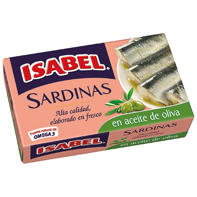 SARDINAS EN ACEITE DE OLIVA 81 G.