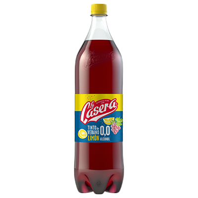 TINTO DE VERANO CON LIM&Oacute;N SIN ALCOHOL 1,5 LITROS