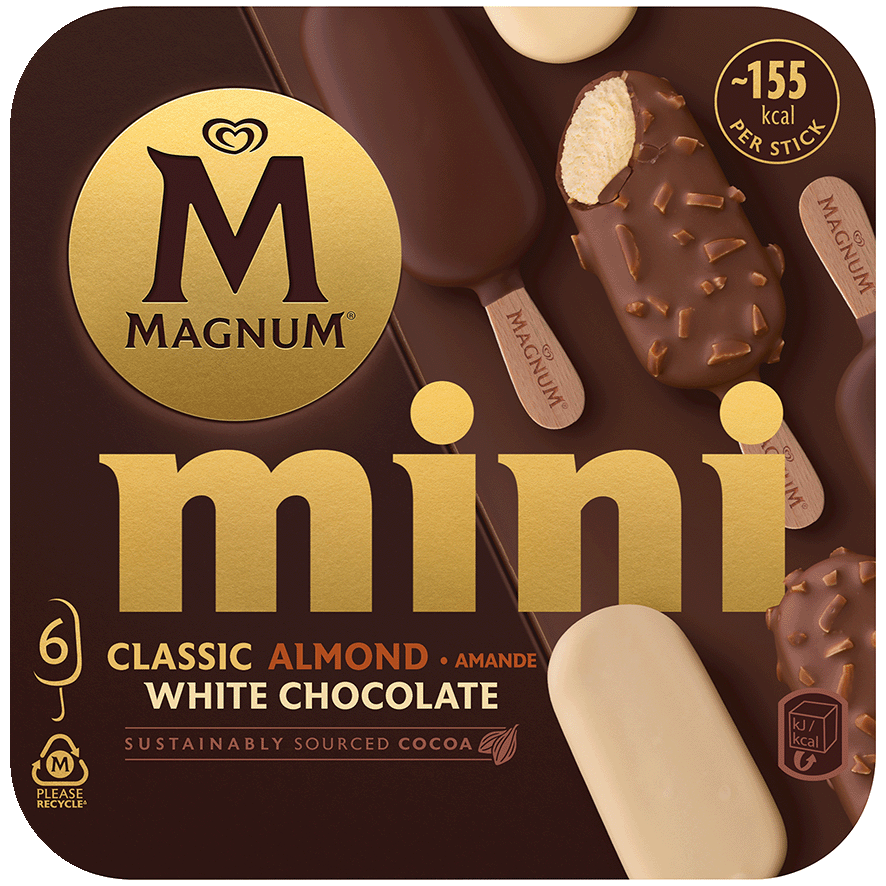 HELADO MINI CLASSIC 55 G. PACK 6
