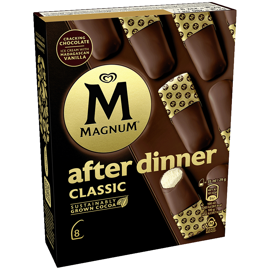 HELADO AFTER DINNER CLASSIC 29 G. PACK 8 UDS.