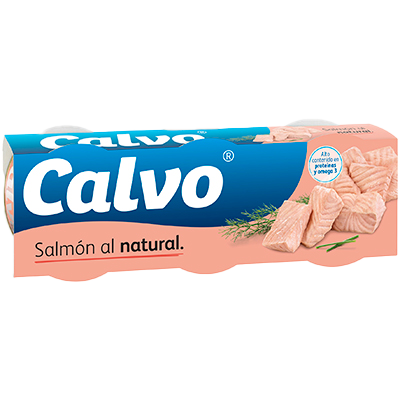 SALM&Oacute;N AL NATURAL 150 G.