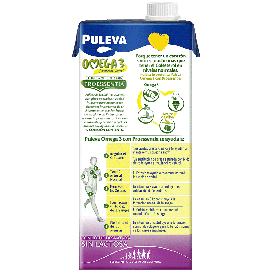 PREPARADO LACTEO OMEGA 3 SIN LACTOSA 1 LITRO