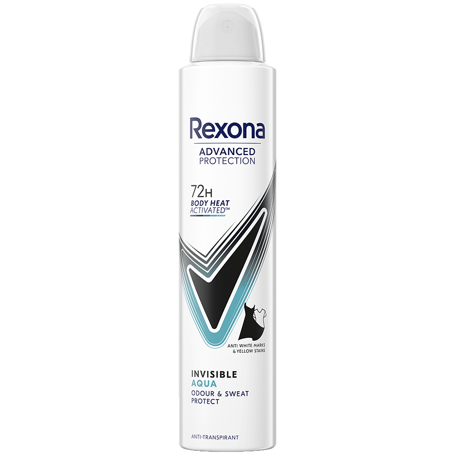 DESODORANTE INVISIBLE AQUA 72 H. 200 ML.
