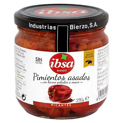 PIMIENTOS ASADOS PICANTES 255 G.
