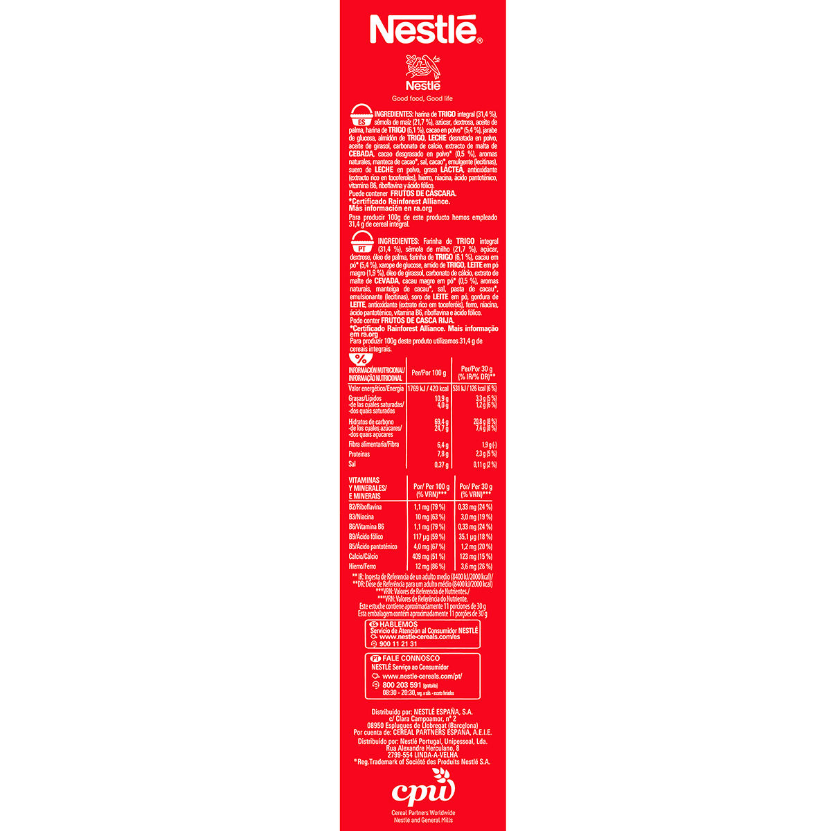 CEREALES KIT KAT 330 G.