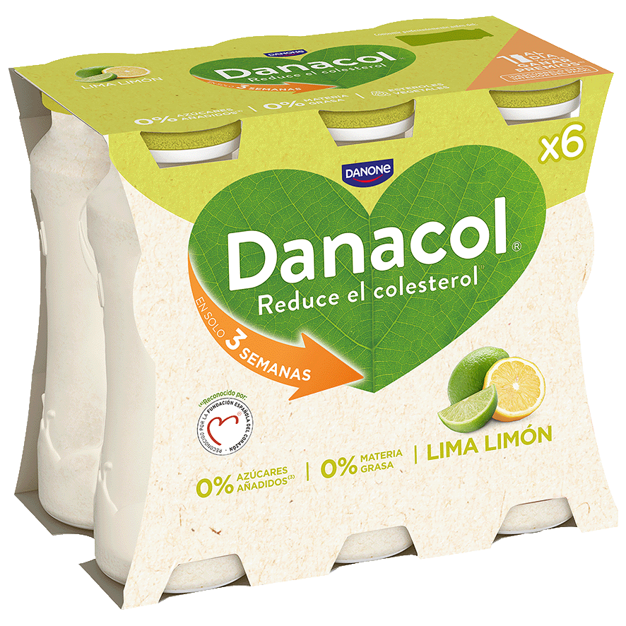 YOGUR DE LIMA-LIM&Oacute;N 100 ML. PACK 6