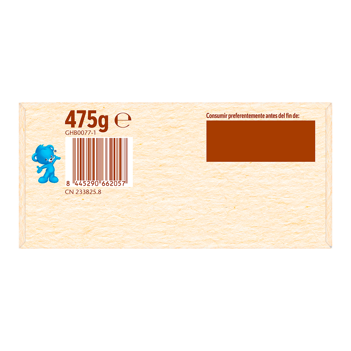 PAPILLA 8 CEREALES CON MIEL 475 G.