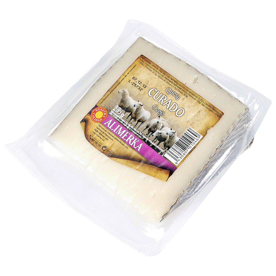 QUESO CURADO DE OVEJA 250 GRS.