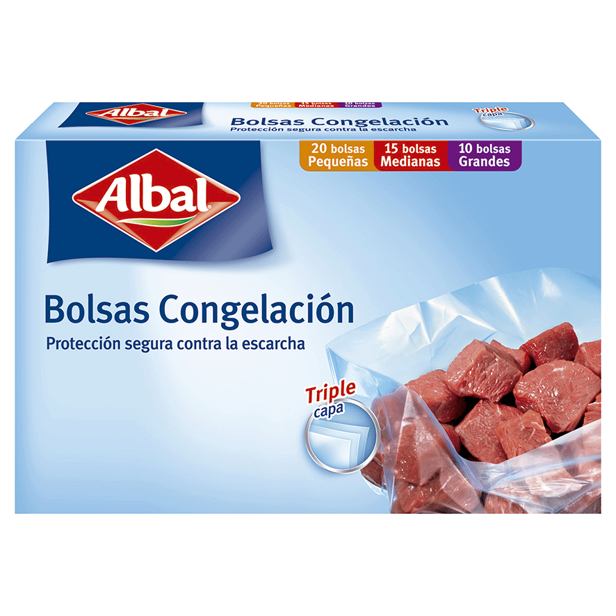 BOLSAS DE CONGELACI&Oacute;N 45 UDS.