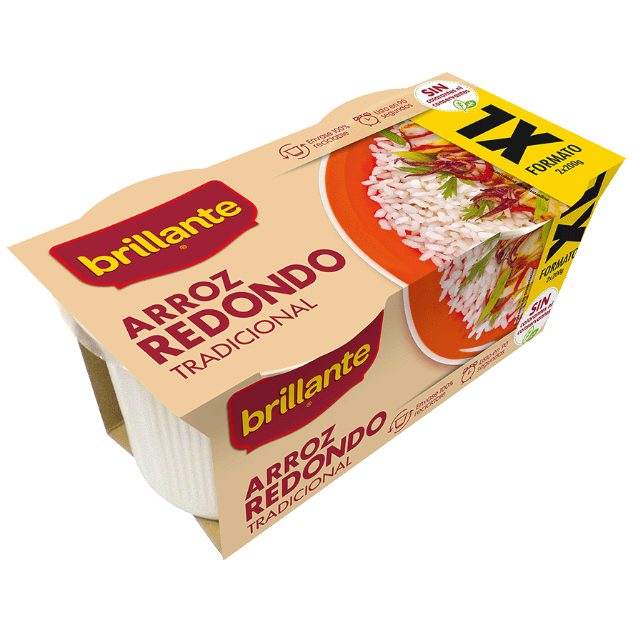 ARROZ REDONDO 200 GRS. PACK 2