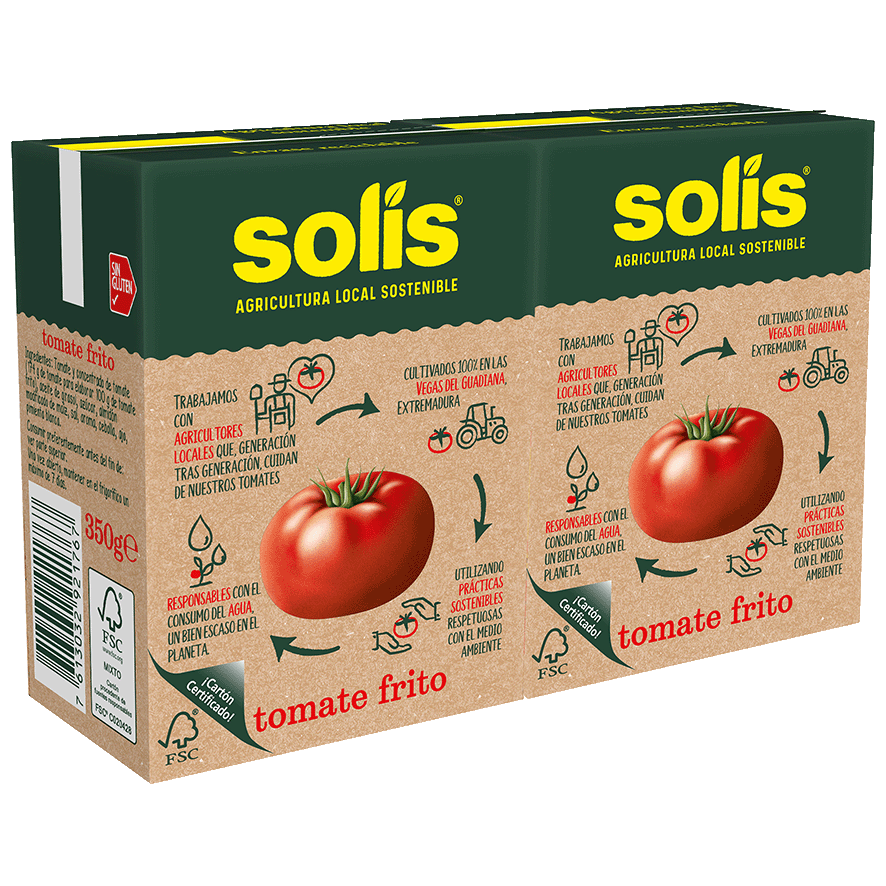 TOMATE FRITO 350 G. PACK 2