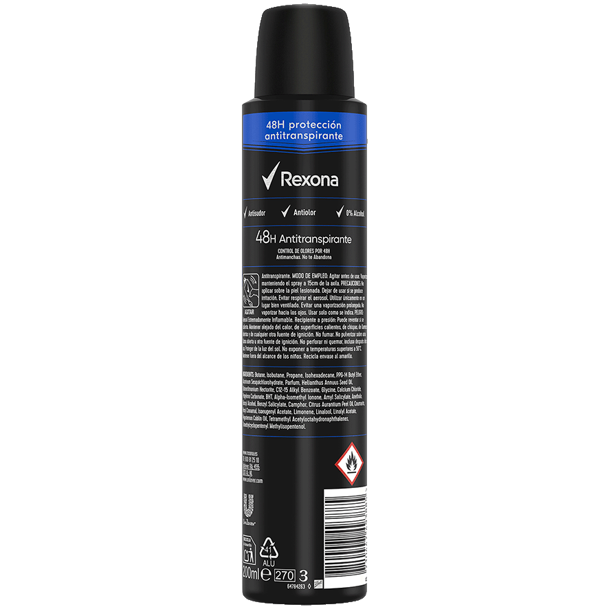 DESODORANTE HOMBRE INVISIBLE ICE 48 H. 200 ML.