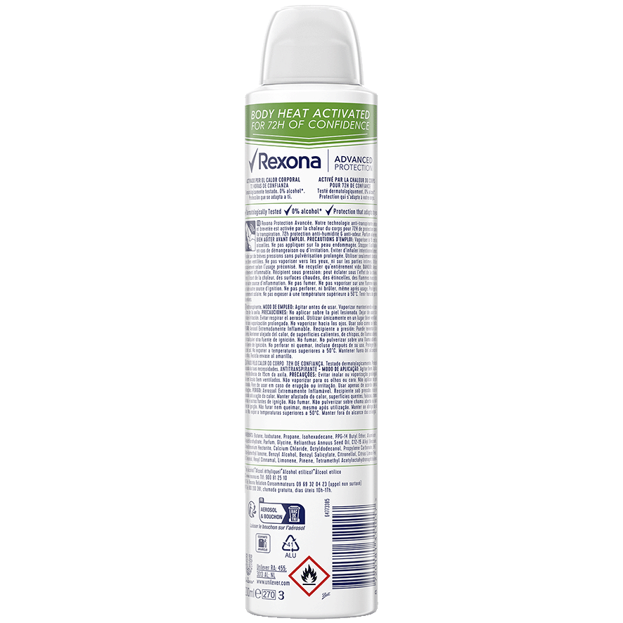 DESODORANTE CON ALOE VERA 72 H. 200 ML.