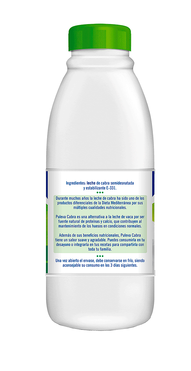 LECHE DE CABRA SEMIDESNATADA 1 LITRO