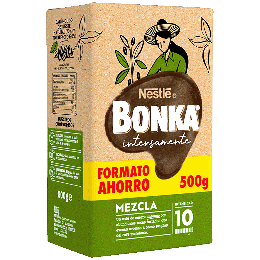 CAF&Eacute; MOLIDO MEZCLA 500 G.