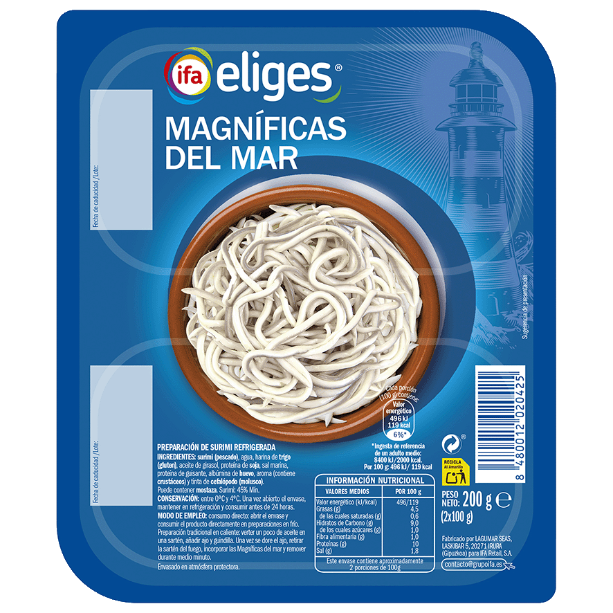 ALIJULAS REFRIGERADAS 200 GRS.
