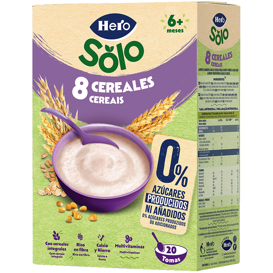 PAPILLA 8 CEREALES 340 G.