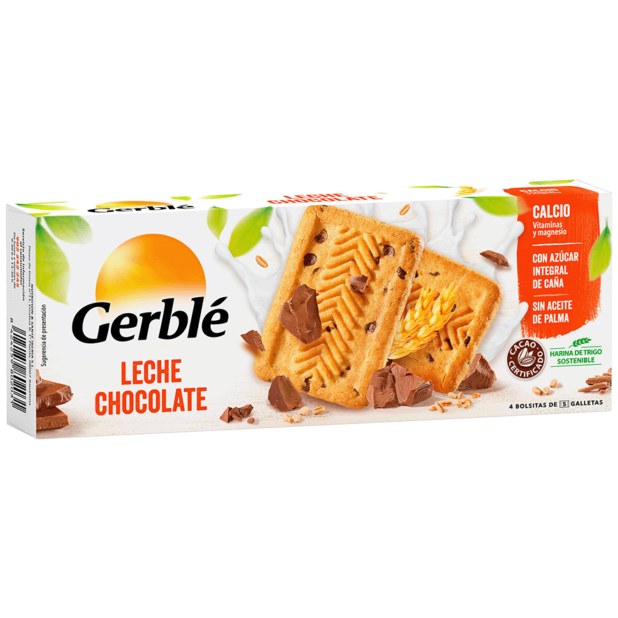 GALLETAS CON LECHE, CHOCOLATE Y YOGUR 230 G.