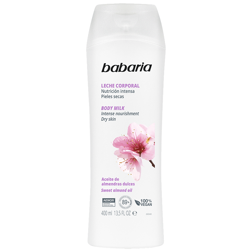 BODY MILK ALMENDRAS 400 ML.