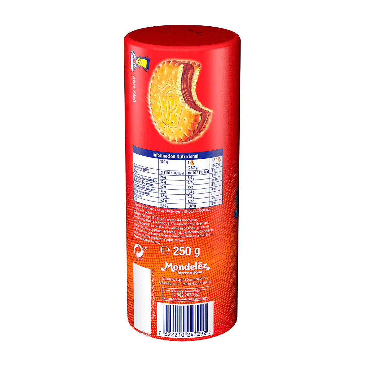 GALLETAS MAXICHOC 250 G.