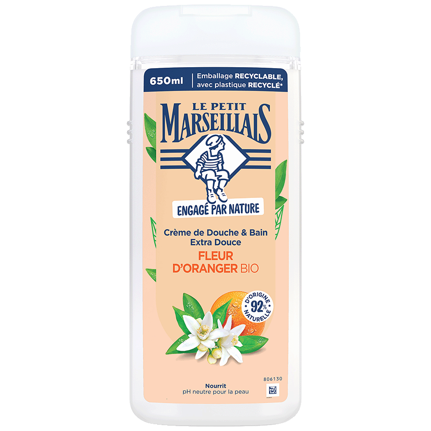 CREMA DE DUCHA FLOR DE NARANJO 650 ML.