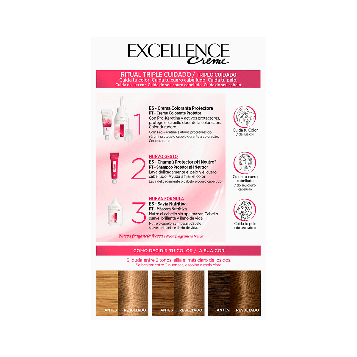 TINTE EXCELLENCE 7 RUBIO 120 ML.