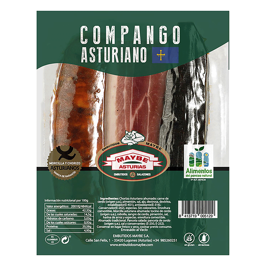 COMPANGO ASTURIANO 225 G.