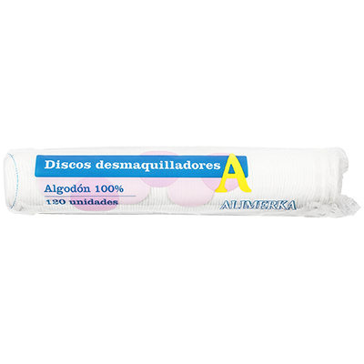DISCOS DESMAQUILLANTES DE ALGOD&Oacute;N 100 UDS.
