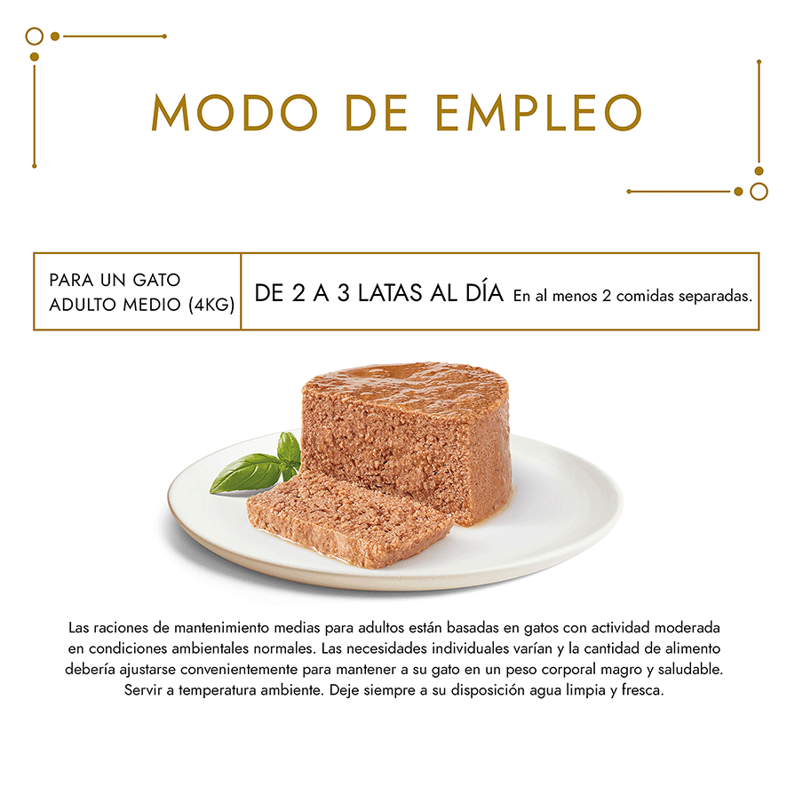 SURTIDO PARA GATOS GOURMET GOLD 85 GRS. PACK 8
