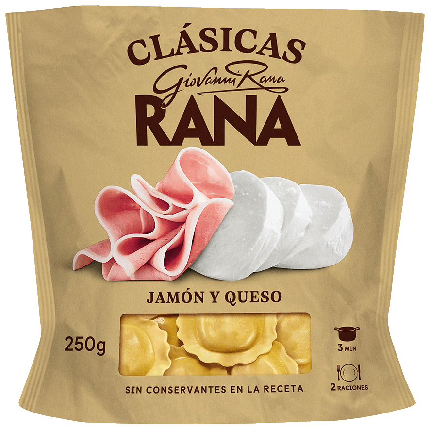 TORTELLINI DE JAM&Oacute;N YORK Y QUESO 250 G.