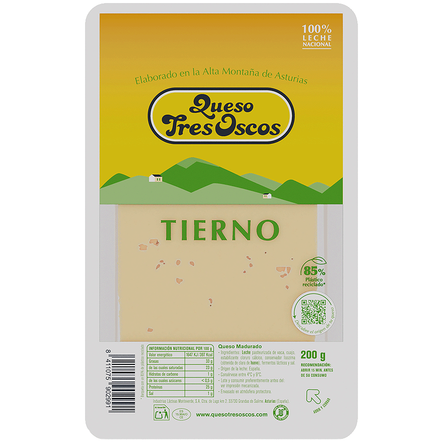 QUESO TIERNO 200 G.